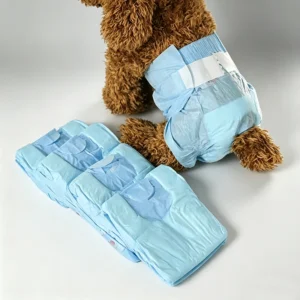 Custom Female Dog Diaper Disposable Super Absorbent Pet Diaper