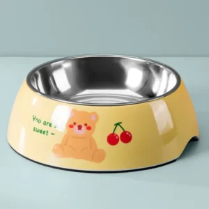 Custom Large Stainless Steel Pet Bowl Personalized Dog Feeder for Food and Water for Cats
