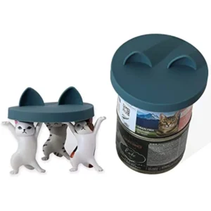 Custom Logo BPA Free Non toxic Silicone Pet Food Can Lids Dog Food Can Cover Silicone Dog Cat Food Can Toppers