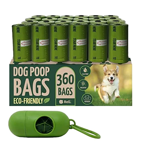 Custom Logo Compostable Dog Poop Bag Biodegradable PET Waste Disposal Sustainable EN 13432 Made PBAT PLA Corn Starch Plastic