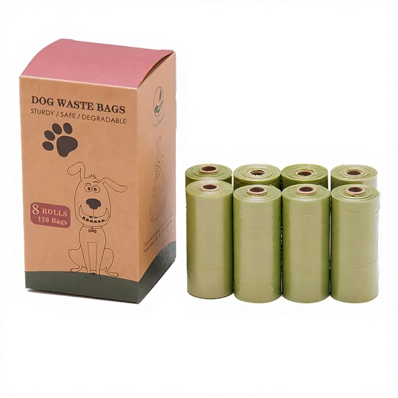 Custom Logo Eco Friendly Pet Waste Bag Cartoon Style Plastic Packaging for Dog Poop Personalized Dog Poop Bags