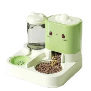Custom Logo Eco friendly Automatic Universal Pet Bowls Feeders Durable Plastic Dog Bowl Waterproof IPX5 for Dogs