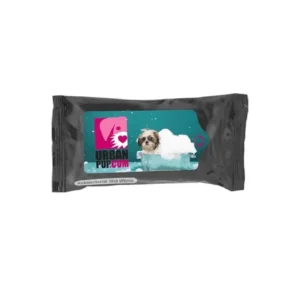 Custom Logo Extra Soft Non Woven Pet Oral Cleaning Wet Wipes Tears Stain Remover Finger Cover Disposable for Cat Dog