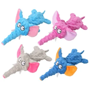 Custom Logo Interactive Dog Toothbrush Chew Toy Custom Pet Squeak Plush Toy with Interactive Features