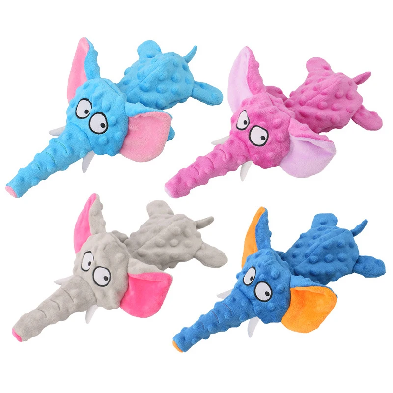 Custom Logo Interactive Dog Toothbrush Chew Toy Custom Pet Squeak Plush Toy with Interactive Features