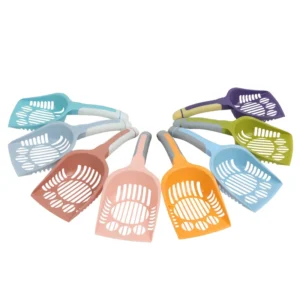 Custom Logo Large Cat Litter Scoop Premium Plastic Pet Waste Disposal Shovel for Cats