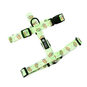 Custom Logo Personalized Luxury Sport Solid Training Neoprene Harness Set Dogs Reflective Nylon No Pull Pet Harness New Design