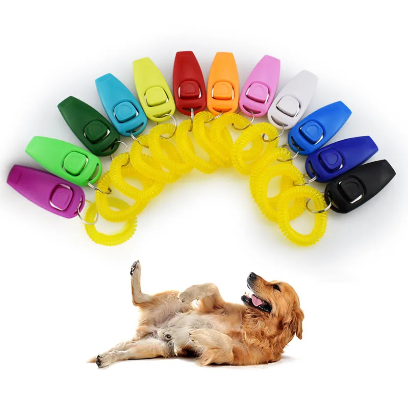 Custom Logo Personalized Training Pet Dog Clicker Stop Barking Whistle
