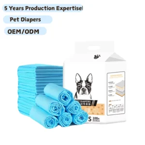 Custom Logo Printed Dog Pee Pads Factory Direct Pet Mats Pads 60 90 Pets Pads