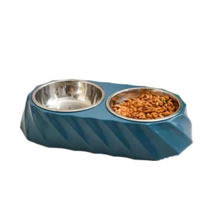 Custom Logo Stainless Steel Rounded Pet Feeder Bowls for Dogs and Cats Small Animals Indoor Use 250mL