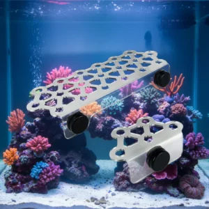Custom Made Clear Acrylic Plastic Coral Frag Rack Aquarium Accessories with Magnets