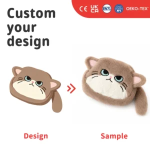 Custom Mascot Design Soft Plush Backpack Company Event Gift Non toxic Material