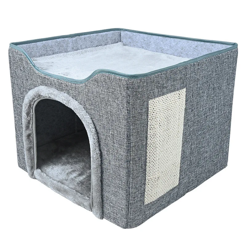 Custom Modern Cat Cube Room Small Animal Cabinet Houses Pet Cages Indoor Pet Furniture House