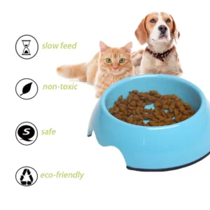 Custom Multi Size Eco Friendly Cartoon Melamine Pet Dog Bowl Stand Portable Stainless Steel Cat Bowl Easy Use for Small Pets