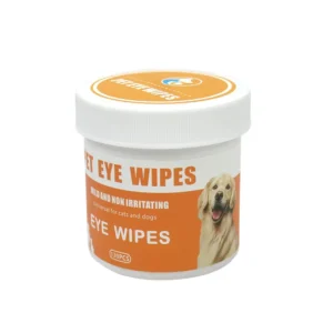 Custom OEM Factory Eco friendly Fragrance Free Wet Wipes for Pet Eye Cleaning Special Tear Stain Wipes for Cats and Dogs