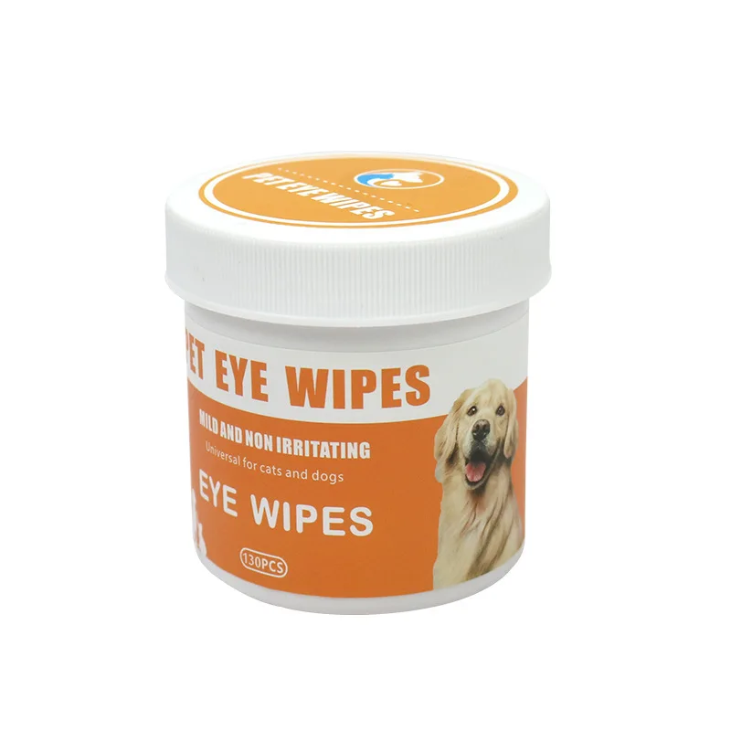 Custom OEM Factory Eco friendly Fragrance Free Wet Wipes for Pet Eye Cleaning Special Tear Stain Wipes for Cats and Dogs