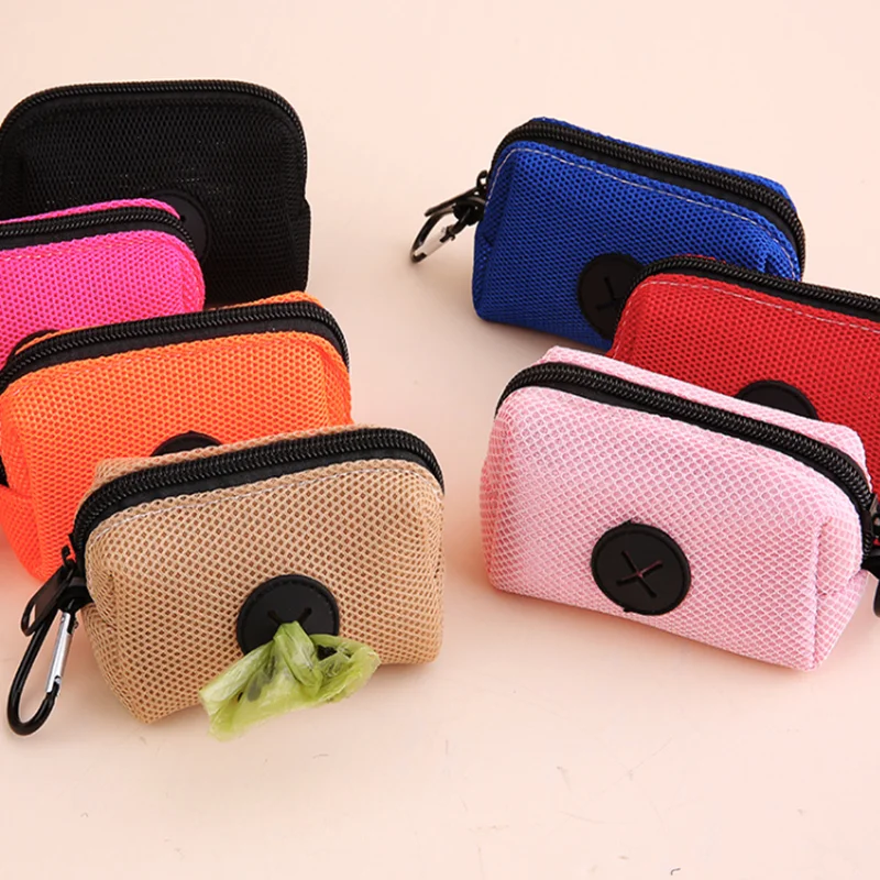 Custom Outdoor Dog Pickup Storage Bag Pet Garbage Bag Dispenser for Travel Pet Carriers & Travel Products