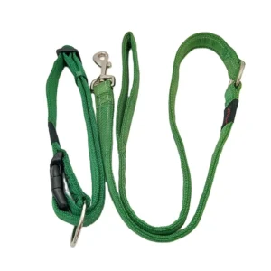 Custom Pet Dog Collar Nylon Braided Strap Adjustable Neck Loops and Dog Leash and Other Pet Straps