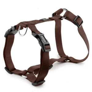 Custom Pet Suppliers H Shape Adjustable Durable No Pull Dog Harness for Medium Large Dogs