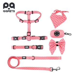 Custom Pet Supplies Safety Dog Harness and Leash Adjustable No Pull Dog Harness Set Pet Accessories