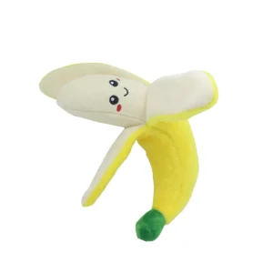 Custom Plush Cat Toy Interactive Intelligence Dog Pet Product Cartoon Style Squeak Toy