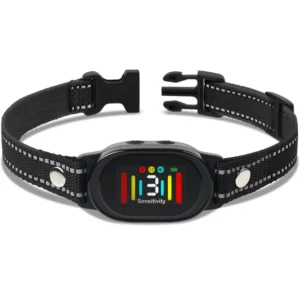 Custom Professional Humane Smart AI Anti Bark Collar Rechargeable IP67 Waterproof Stop Dog Barking Device Training Control