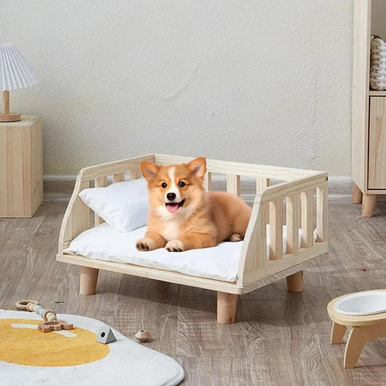 Custom Size Pet Sleeping Cushion Dog Cat Cot Bed Suitable for Small Medium Large Dogs