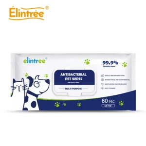 Custom Soft Pet Wipes Manufacturer Spunlace Material Low MOQ OEM ODM Private Label Dog Cat Wet Wipes