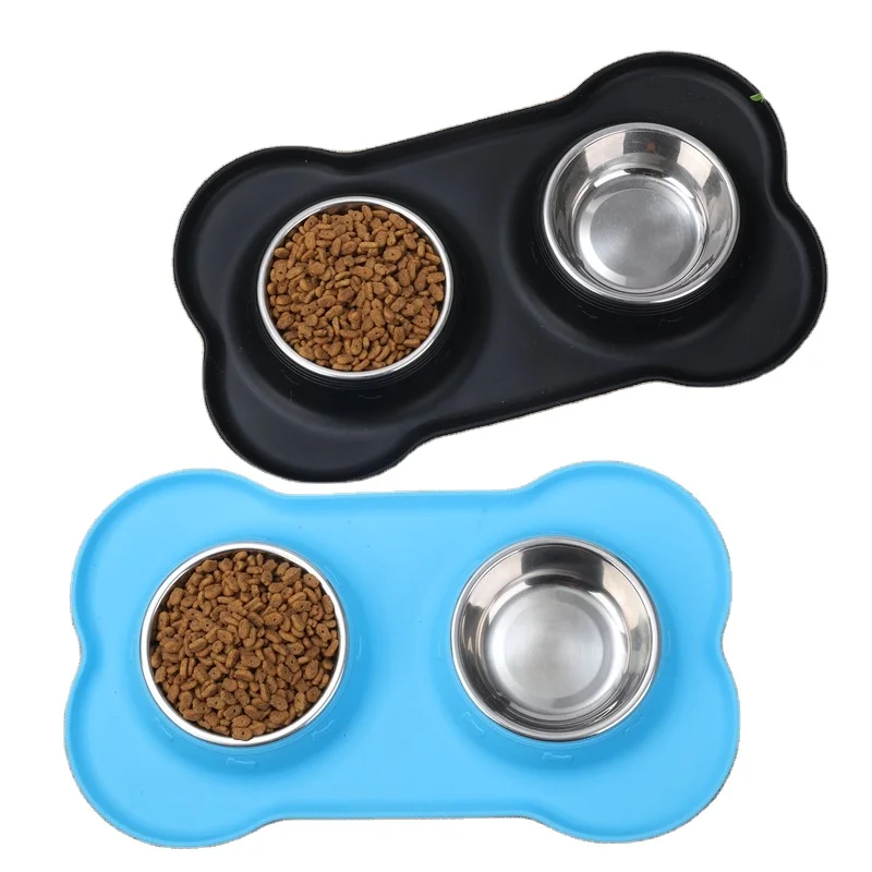 Custom Style Colorful Stainless Steel Pet Bowl Feeder Bowls for Dogs and Cats