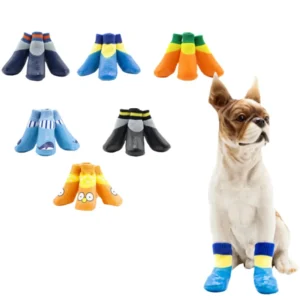 Custom Warm Comfortable Waterproof Socks Outdoor Dog Shoe Covers Socks