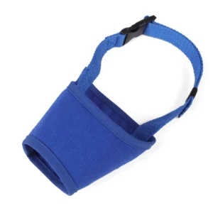 Custom Washable Soft Anti Eating Biting Barking Comfortable Cotton Breathable Adjustable Easy Operate Dog Muzzle