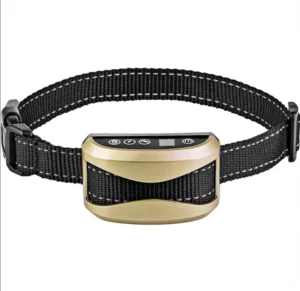Customizable Anti Barking Dog Collar Adjustable Plastic Bark Control Device with Shock and Vibration New Condition