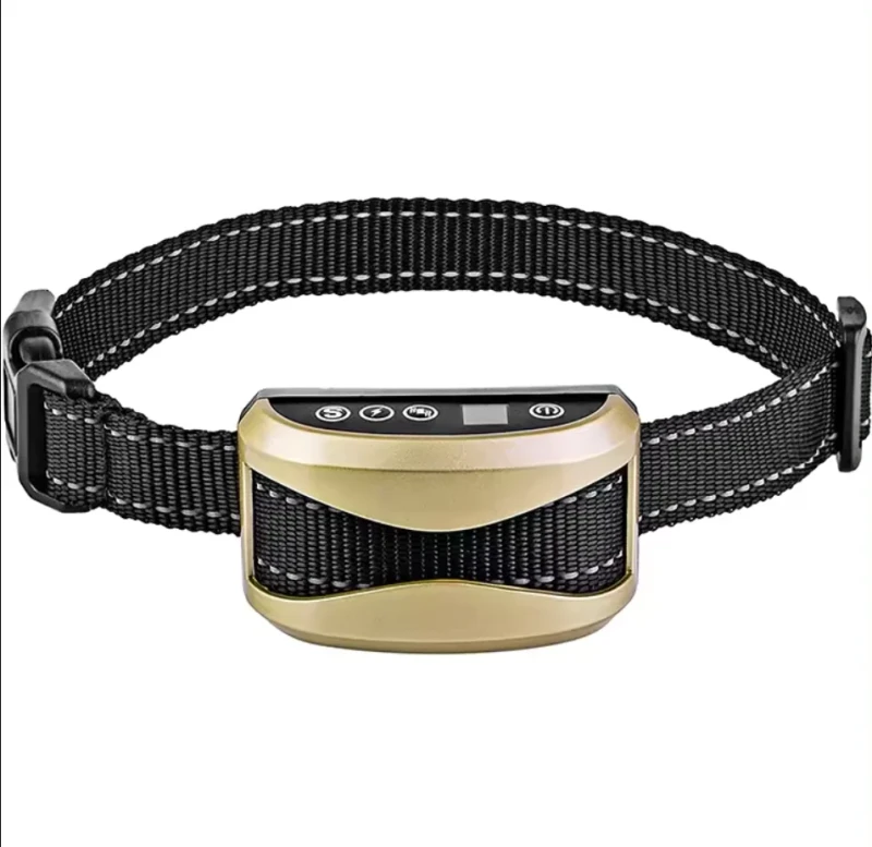 Customizable Anti Barking Dog Collar Adjustable Plastic Bark Control Device with Shock and Vibration New Condition