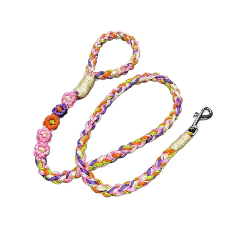Customizable Durable Dog Leash for Small and Large Breeds 120cm Multiple Colors Available