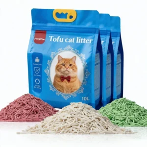 Customizable Dust free Tofu Cat Litter Biodegradable Natural Agglomeration Deodorant Flushable Eco Friendly