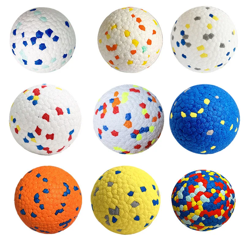 Customizable ETPU Molar Balls Dog Water Float Toys Resistant Chew Eco Friendly Interactive High Quality Pet Toys