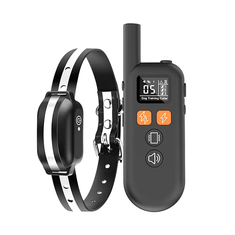 Customizable Logo High Power Long Distance Remote Control IPX7 Waterproof Anti Barking Dog Collar