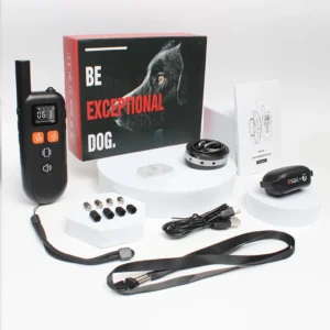 Customizable Logo Long Distance Remote Control High Power Waterproof Anti Barking Dog Collar