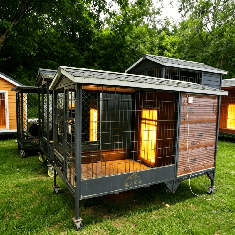 Customizable Modern Luxury Pet House Outdoor Waterproof Insulated Large Breed Dog Kennel Prefabricated Animal Villa
