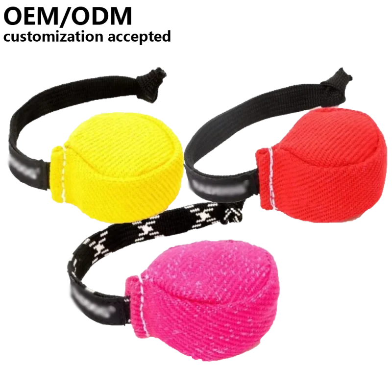 Customizable Multi-Color Dog Bite Tug for Training Sturdy and Firm Bite Ability Pet Training Supplies