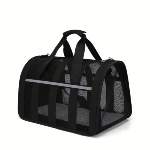 Customizable Oxford Portable Pet Carrier Tote Foldable Zipper Closure Training Backpacks for Cats and Dogs Travel Products