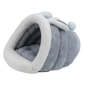 Customization Pet Bed Cute Rabbit Shape Cat Dog Bed Extra Soft Warm Anti Slip Pet Sofa Fiber Material Heated Bed Pet Accessories