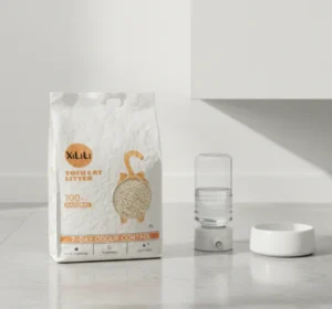 Customization Tofu Cat Litter Deodorization Dust free Caking Original All Eco Friendly Dust Cat Litter