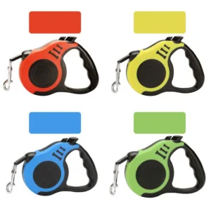 Customize Automatic Retractable Dog Leash Dog Accessories Lead Strap Durable Heavy Duty Walking Pet Leashes