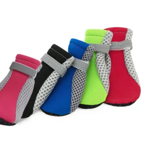Customized Anti-Slip Paw Shoes Meshable Waterproof Pet Dog Boots Socks Dog Shoes