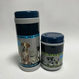 Customized Brand Pet Cleaning Wipes Eye Ear Wipes Daily Cleaning for Cats and Dogs Pet Wipes for Paws Body Butt