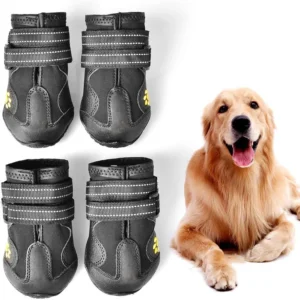 Customized Comfortable Mesh Fashion Designer Dog Winter Paw Protection with Rubber Booties Pet Dog Shoes