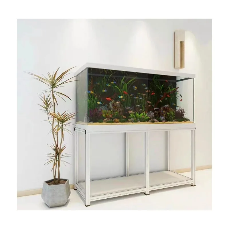 Customized DIY Fish Tank Stand Frame Multiple Layer Three Layers Large Aluminum Profile Rack Aquarium Fish Tank Racking System