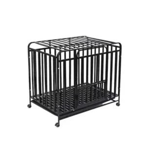 Customized Design Pet House Cages Metal Playpen Outdoor Kennel Extra Large Big Strong Pet Crates with Three Doors for Dogs