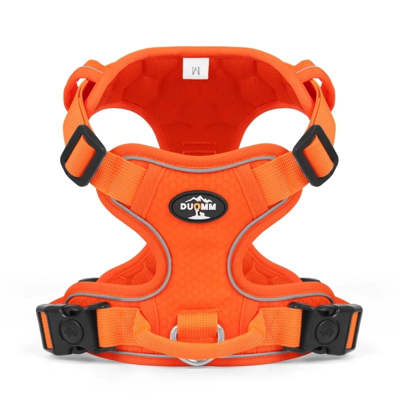 Customized Dog Weight Training Harness Strong Oxford Cloth Reflective Stripe Nighttime Vest Design Made Polyester